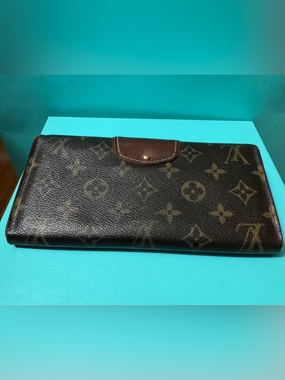 Louis Vuitton Monogram Canvas Wallet Clutch in Brown - Picture 2 of 16